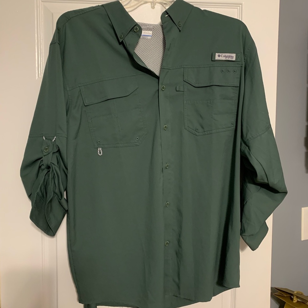 Columbia PFG Button Down
